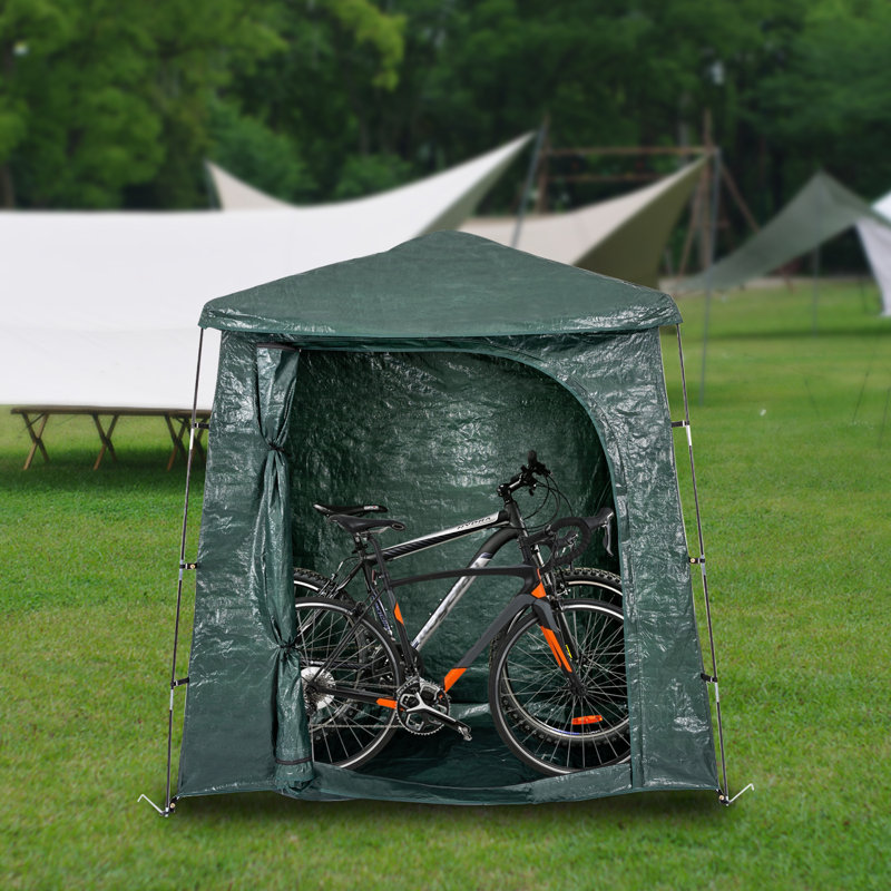 Waterproof Storage PE Tent Bike Storage Shed Tent with Bag